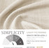 jinchan Beige Kitchen Curtains 24 Inch Linen Textured Tier Curtains Tab Top Cafe Curtains Farmhouse Short Small Window Curtains Light Filtering fo...