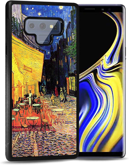 for Samsung Note 9, Galaxy Note 9, Art Design Soft Back Case Phone Cover, HOT12034 Van Gogh Cafe Terrace at Night 12034...