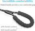 iYoShop 6 FT Durable Slip Lead Dog Leash with Padded Handle and Highly Reflective Threads, Dog Training Leash, (Medium/Large, 35~120 lbs, Black)...