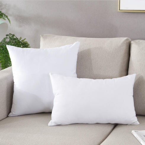 TAOSON Set of 2,100% Cotton Soild Canvas Decorative Throw Pillow Cover Cushion Covers Pillowcase, Home Decor Decorations for Sofa Couch Bed Chair ...