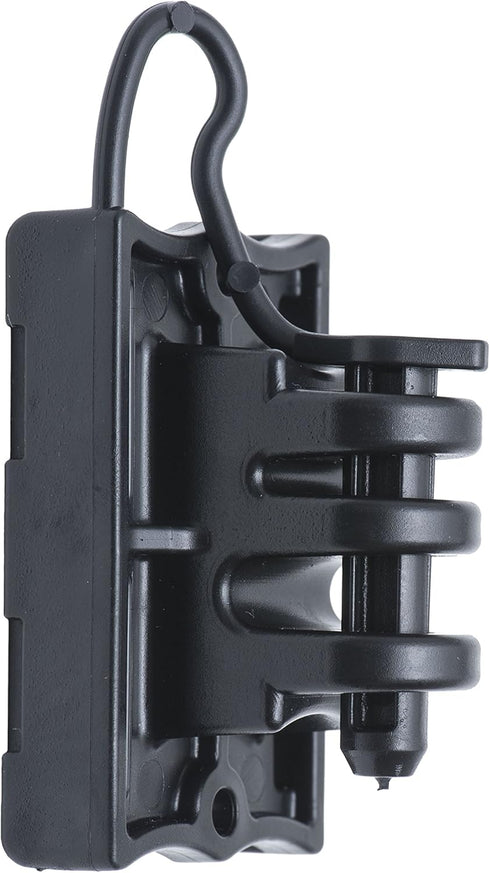 Zareba IWTPLB-Z Wood Post or T-Post Insulator,Black 25 Pack...