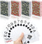 Plastic Waterproof Playing Cards 4 Pack Poker Cards Jumbo Index Large Print Playing Cards for Adults Seniors Bulk Decks of Cards Set Professional ...
