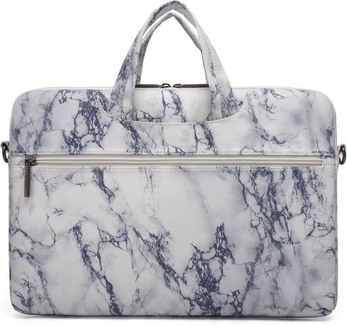 canvaslife Marble pattern Canvas Laptop Shoulder Messenger Bag Case Sleeve for 11 Inch 12 Inch 13 Inch Laptop and 11/12/ 13...