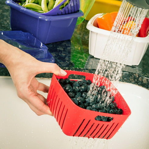 Hutzler Berry Box, 1 Quart, Violet...