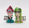 Fine Porcelain Dollymama's Lady Perfection-Spicy Salt and Pepper Shaker by Joey, 4-7/8" H...