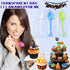 Novelty Mini Shovel Shape Spoons Cute Disposable Plastic Dessert Spoons...