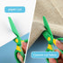 Kids Safety Scissors, Toddler Plastic Training Scissors, Children Preschool Craft Scissors?3 Pack?with 60 Colorful Paper Cutting...