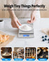 NEXT-SHINE Gram Scale, Digital Pocket Scale Portable Mini Size 500g x 0.01g with Back-Lit LCD Display Stainless Steel Platform Grams Ounces for Co...