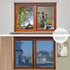 HIDBEA One Way Mirror Window Film Daytime Privacy, Heat Control Anti UV Reflective Window Tint for Home, Non-Adhesive Self Static Cling Window Sti...
