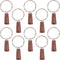 Sterno Home GL42588 LED Cork Wine Bottle Fairy String Lights, 10-Pack, Silver Wire...