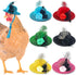 6 Pieces Chicken Hats for Hens fit Chicken Clothes Costumes for Chickens Hats for Chickens Bearded Dragon Costume Tiny Hats Small Animal Hats Doll...
