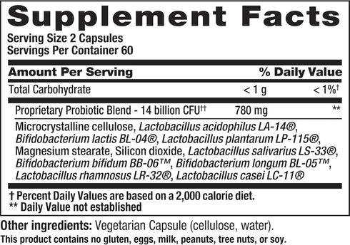 Nutrition Now PB 8 Probiotic Acidophilus For Life* Vegetarian Dietary Supplement for Men and Women, 120 Count...