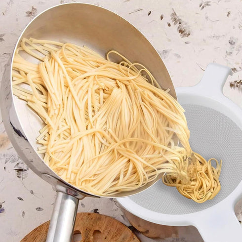 HIC Kitchen Double-Ear Fine Mesh Strainer, BPA Free, 5.5-Inch Diameter...