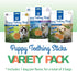 N-Bone Puppy Teething Sticks Variety Pack, Chicken & Pumpkin & Peanut Butter Flavor, Total 3 Bags, 11.22-oz...