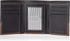 Timberland mens Leather Trifold Wallet With Id Window, Black/Brown (Hunter), One Size...