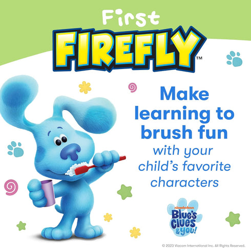 FIREFLY First Training Light Up Toothbrush, Blue's Clues...