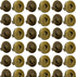MYUBWTF 20 Set Magnetic Button Clasp Snaps, 3/4“ Purse Magnetic Bag Fastener Clasp, Magnetic Button Replacement Kit for Sewing, Craft, Purses, Bag...