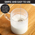 Primula Milk Frother With Stand, Handheld Whisk, Drink Foamer, Mini Blender Mixer For Coffee, Frappe, Bulletproof, Matcha, Espresso. Battery Opera...