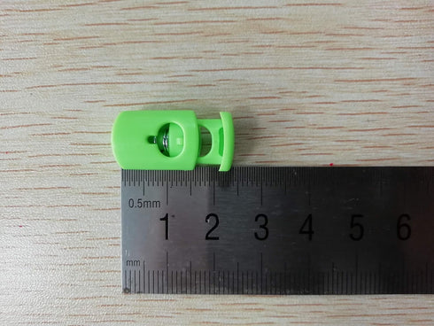 DYZD Plastic Cord Lock End Spring Stop Toggle Stoppers Heavy Duty Cord Lock for Lanyard,luggage,clothing,backpack and various kinds of outdoor and...