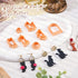 Puocaon Kittens Polymer Clay Cutters - 7 Shapes Clay Cutters for Polymer Clay Jewelry Making, Small Animal Shapes Clay Cutters for Earrings, Micro...