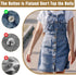 16 PCS Jeans Buttons, No Sew Jean Button Replacement with Screwdriver Reusable Pants Button Tightener for Waist Buttons for Loose Jeans Trousers A...