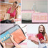 Sotiff 3 Pcs Preppy Patch Makeup Bag Chenille Letter Cosmetic Bag Waterproof Toiletry Bag Portable Makeup Organizer Zipper Cosmetic Pouch for Wome...