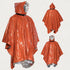 Go Time Gear Emergency Survival Life Poncho 2 Pack - Thermal Use in Camping, Survival Gear - Includes Whistle & Paracord...