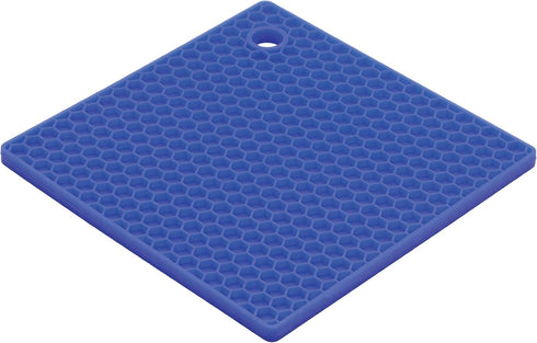 Mrs. Anderson’s Baking Silicone Honeycomb Trivet, Non-Stick, Non-Scratch, Non-Skid, Heat Safe, Blueberry Blue...