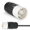 Dumble Generator Plug Lock SS2-50P Male - 50 Amp 125/250 Volt 4 Pin Twist Lock Connector - 4 Wire Grounding 3 Phase ETL Outdoor Generator Outlet f...