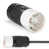 Dumble Generator Plug Lock SS2-50P Male - 50 Amp 125/250 Volt 4 Pin Twist Lock Connector - 4 Wire Grounding 3 Phase ETL Outdoor Generator Outlet f...