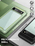 i-Blason Ares Series Designed for Google Pixel 6 Case (2021), Dual Layer Rugged Clear Bumper Case Without Built-in Screen Protector (MintGreen)...