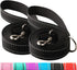 2-Pack Reflective Dog Leash 6ft - Nylon Dog Leashes for Small Dogs, Medium Dogs, Large Dogs, Puppy, Cats - 6ft Training Leash with D Ring (Black, ...