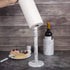 Creative Home Natural Marble Paper Towel Holder Kitchen Towel Dispenser Stand, 5.5" Diam. x 12.5" H, Off-White (Color May Vary)...