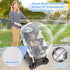 South to East Mosquito Net for Stroller, Baby Bug Netting with Storage Bag, Breathable & Portable Mosquito Nets for Strollers, Car Seat, Bassinet,...