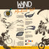 WYND Blocker Polarized Motorcycle & Fishing Floating Sports Wrap Sunglasses (Black/PZ Smoke Lens)...