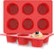 Jumbo Muffin Pan Silicone, European LFGB Cupcake Pan 6 Cups, Non-Stick Deep Cupcake Baking Pan, Silicone Large Muffin Molds, Muffin Tins BPA Free,...