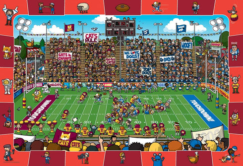 EuroGraphics Football Spot & Find Puzzle (100-Piece) (6100-0474)...