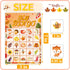 Joy Bang Fall Bingo Games for Kids Adults, Autumn Thanksgiving Bingo Cards for 24 Players, Fall Party Supplies Favors for Family School Classroom ...