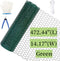 472.4"(39.4ft) x14.2 Chicken Wire Mesh, Anti-Rust Garden Fence Hexagonal Galvanized Poultry Hardware Cloth Fencing, PVC Coated Metal Netting Roll ...