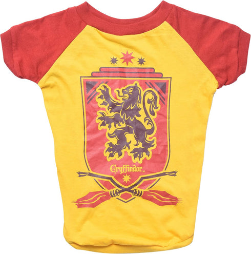 Harry Potter Gryffindor Pet T-Shirt in Size Large | Large Dog T-Shirt, Harry Potter Dog Shirt | Harry Potter Dog Apparel & Accessories for Hogwart...