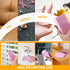 Damp Clean Duster Sponge,4pack Magic Sponge Eraser,Reusable Damp Dusting Sponge Household Cleaning for Blinds, Glass, Baseboards,Radiators,Window ...