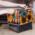 Sunflower Butterfly Print Toaster Cover 2 Slice American Flag Small Kitchen Appliance Cover, Washable Oven Cover Washable Kitchen Broiler Cover, A...