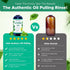 Ayurvedic Oil Pulling Rinse for Teeth and Gums | Made in USA Alcohol Free Mouthwash for Fresh Breath | Pulling Oil with Oils Extract for Teeth Whi...