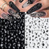 3D Nail Stickers Plant Leaf Nail Art Stickers for Nail Designs Retro Botanical Leaves Flower Nail Decals for Nail Art Supplies Foliage Nail Sticke...