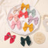 32PCS/16Colors 3.5 Inches Baby Girls Hair Bows Clips Alligator Clips Felt Woolen Hair Barrettes Hair Accessories for Toddlers Infants Kids and Lit...