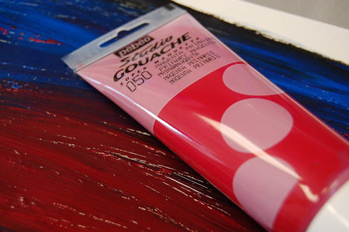 PEBEO Studio Gouache Fluid Paint - 220 ml, Ivory Black, Velvet Matte Formula, for Acrylic Painting and Illustration, Arts and Crafts Supplies (270...