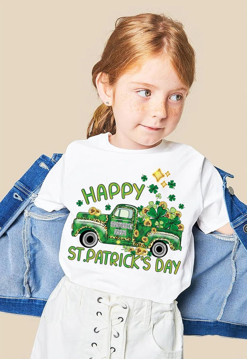 6 Sheets St. Patrick's Day Iron on Patches Lucky Shamrock Gnome Iron Transfer Vinyl Heat Iron Patches St. Patrick's Day Iron Decals Irish Holiday ...
