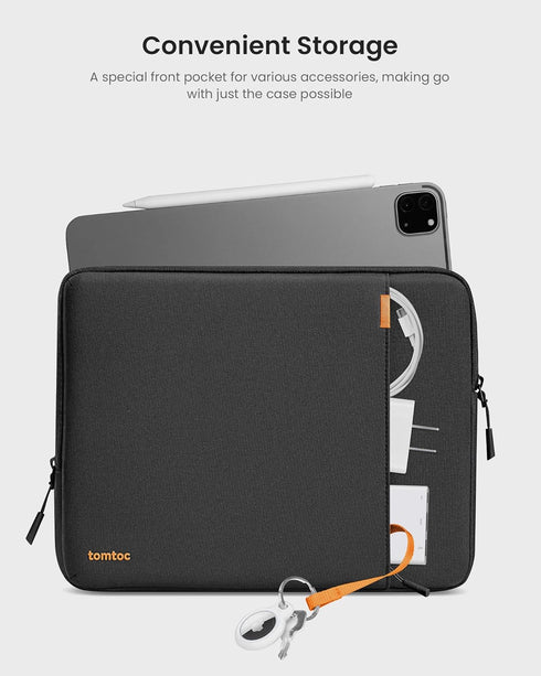 tomtoc 360 Protective Tablet Sleeve for iPad Pro 11-inch (M4), iPad Air 11-inch (M2) 2024, iPad Pro 11-in (4th/3rd/2nd/1st Gen) with Magic Keyboar...