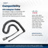 TruVoice U10 Adapter or Plantronics Quick Disconnect (QD) Headset - Compatible with all Cisco 6000, 7800, 8800 and 8900 Series and 7931 7940 7941 ...