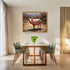 Posterizer 1 pcs- Happy cute pig in the nature-Art for Animal Lovers- Gift for Men Women Entrepreneur Teens-Living Room Bedroom Decor- unframed wa...